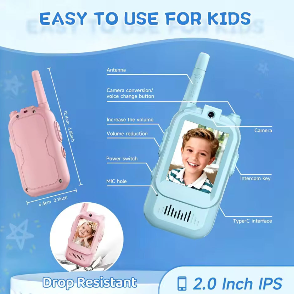 Kids Video Walkie Talkies