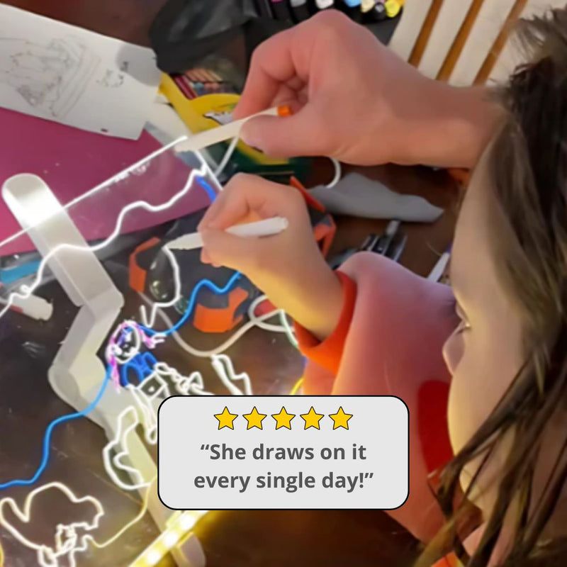 Magic Board - LED Drawing Board for Kids