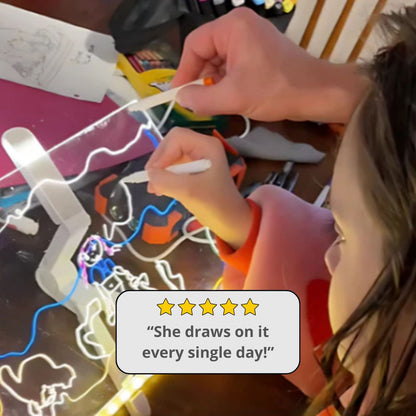 Magic Board - LED Drawing Board for Kids