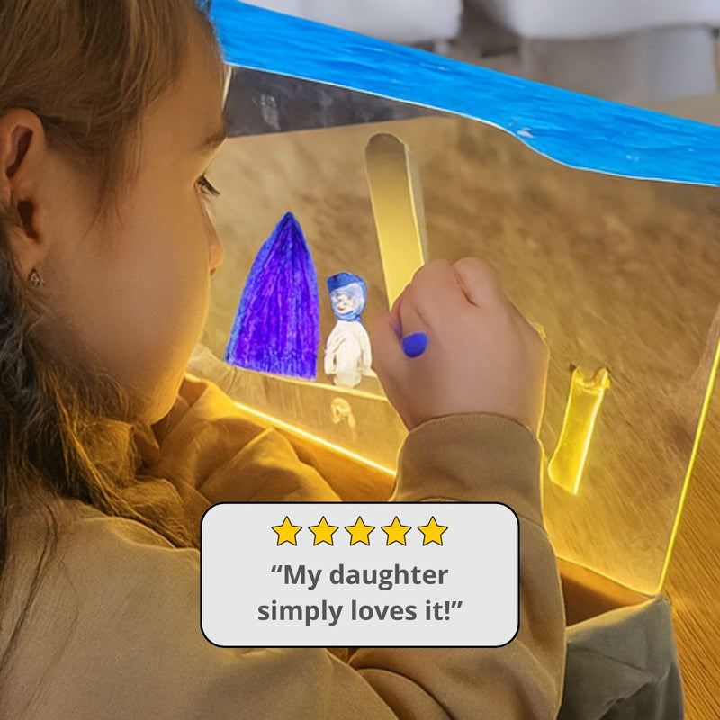 Magic Board - LED Drawing Board for Kids